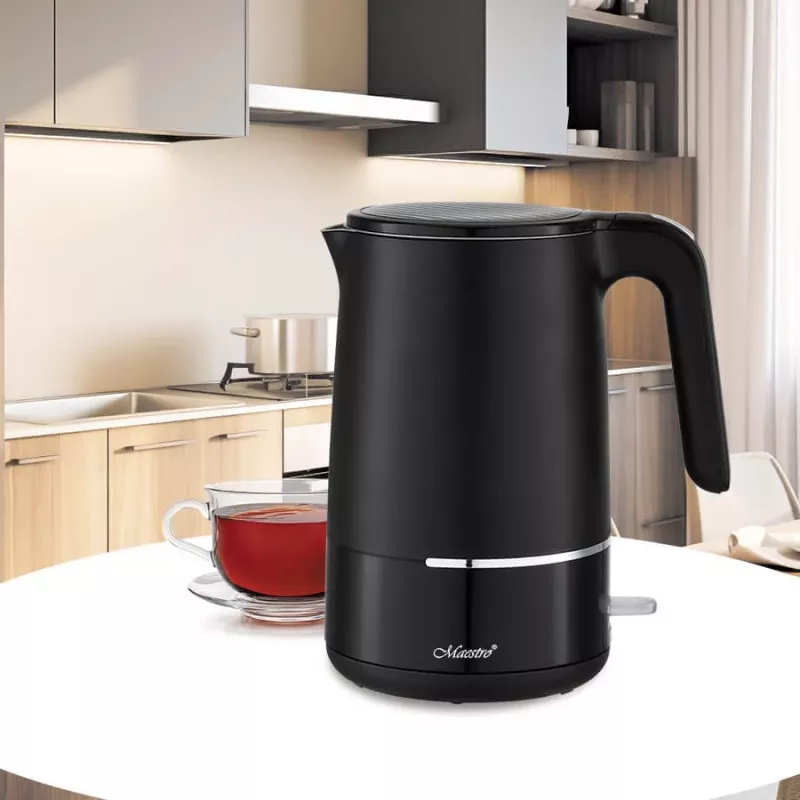 Czajnik elektryczny Maestro MR-037 1,7 l 1800 W (MR-037-BLACK) Czarny