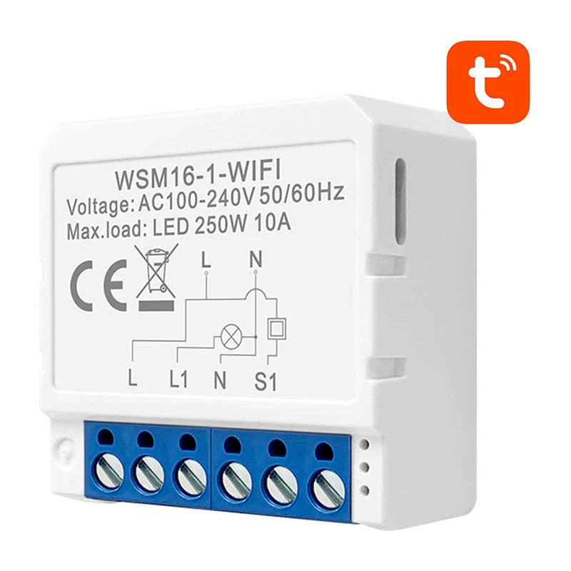 Inteligentny przełącznik Wi‑Fi Avatto WSM16‑W1 — pilotów do automatyki domowej