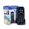 Telefon komórkowy Mescomp MT-166 Edgar, Elegancki, dla seniorów, 4G, Czarny