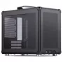 Obudowa PC Jonsbo C6 MAX, mini obudowa, Micro-ATX, szkło hartowane - czarny