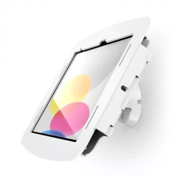 Compulocks iPad 10th-11th (A16) Gen Space Enclosure Bow Tilting Wall Mount biały - zestaw montażowy (obudowa, uchwyt ścienny uchylny)