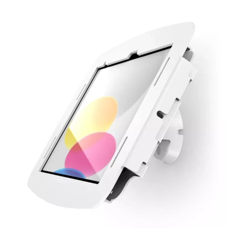 Compulocks iPad 10th-11th (A16) Gen Space Enclosure Bow Tilting Wall Mount biały - zestaw montażowy (obudowa, uchwyt ścienny uchylny)