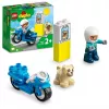 Zestaw do zabawy z motocyklem policyjnym LEGO Duplo Police 10967 z ruchomymi kołami i figurką policjanta