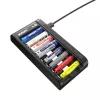 Ładowarka do akumulatorów AA/AAA 1,5 V i 1,2 V, inteligentna – 8 gniazd