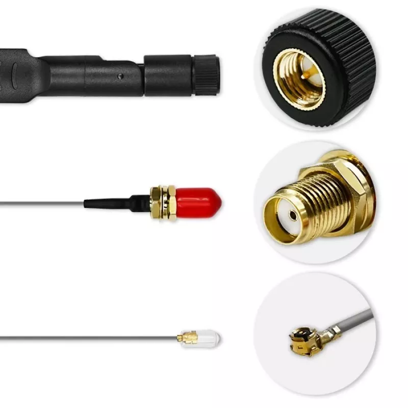 Zewnętrzna antena podwójna 4G LTE QOLTEC 57047 5 dBi dookólna
