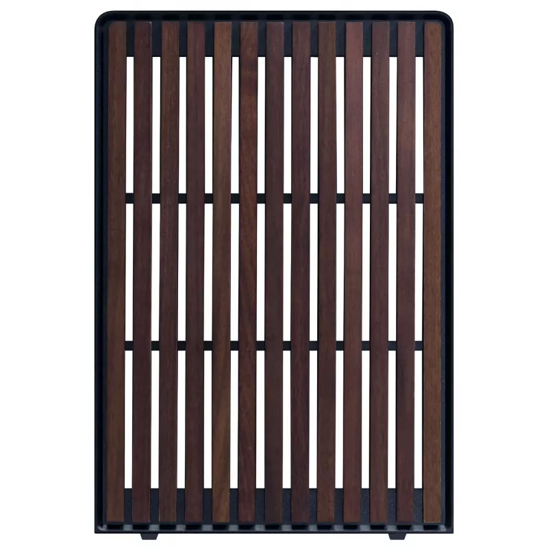 Obudowa PC Mini-ITX/mATX Lian Li A3-mATX Wood Edition — panel przedni z orzecha, czarna obudowa