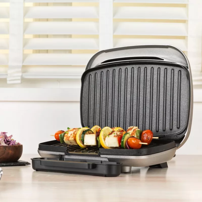 Zdrowy grill elektryczny Petra PT5316HEVDEEU10 z płytami nieprzywierającymi, blatowy, do użytku wewnętrznego