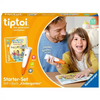 tiptoi Starter-Set: Mein Word Picture Book Kindergarten, Learning Book pen and picture book