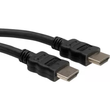 ROLINE - Kabel wideo/audio/sieciowy - HDMI - 30 AWG - HDMI, 19-pin (M) - HDMI, 19-pin (M) - 3 m - Ekranowany - Czarny (11.04.5733)