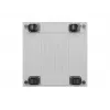 Stojąca szafa rack 19 cali 42U LANBERG 600×600 mm szara z drzwiami szklanymi i LCD (płaski Pack)