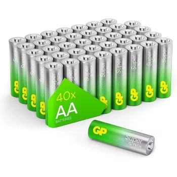 Baterie alkaliczne AA GP Long Lasting Power 1,5 V, zestaw 20 szt.