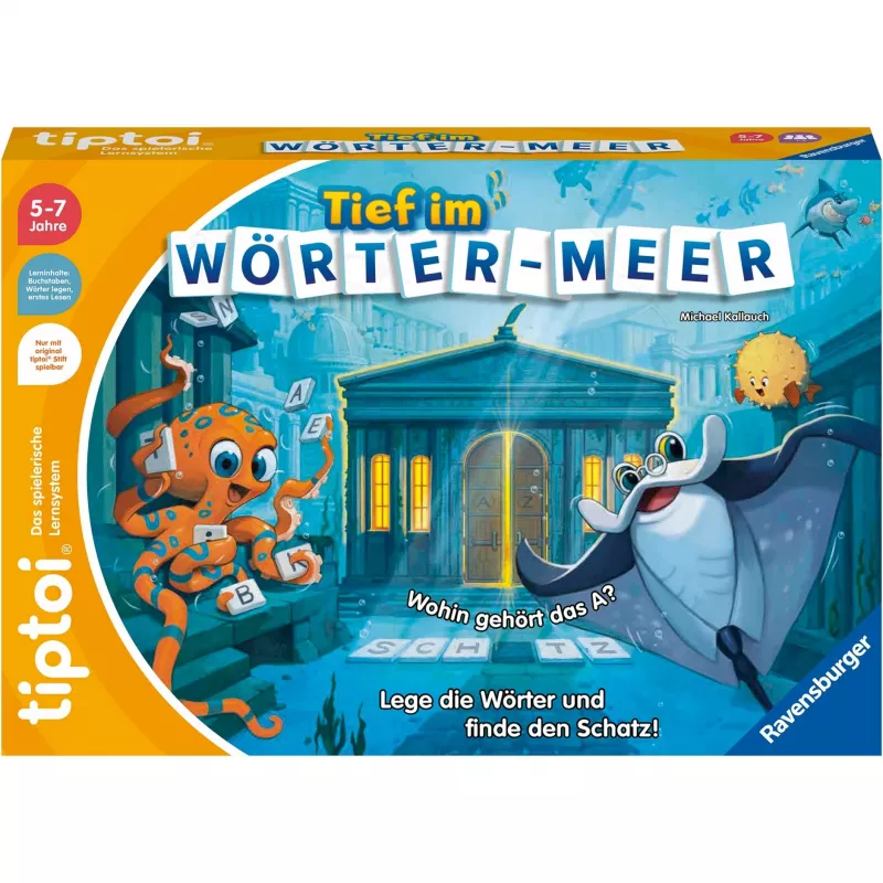 tiptoi Deep in the Sea of Words, Gra planszowa