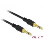 Kabel audio 3,5 mm DeLOCK 85549 2 m czarny