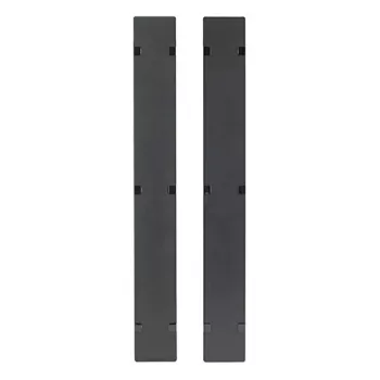 APC NetShelter kabel Management, pionowy organizer kabli, pokrywy na zawiasach, do NetShelter SX 750 mm szer. 48U, zestaw 2 szt., 109 x 2184 x 13 mm