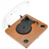 Gramofon analogowy z napędem paskowym Adler AD 1914 z portem USB, talerzem ceramicznym, silnikiem prądu stałego, prędkością 33 1/3 obr./min, Bluetooth 5.4, wyjściami RCA, wbudowanymi głośnikami