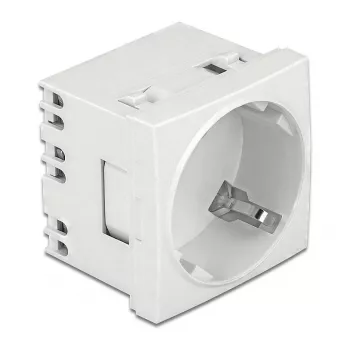 Gniazdko sieciowe CEE 7/3 DeLOCK 81425 250V 16A Białe