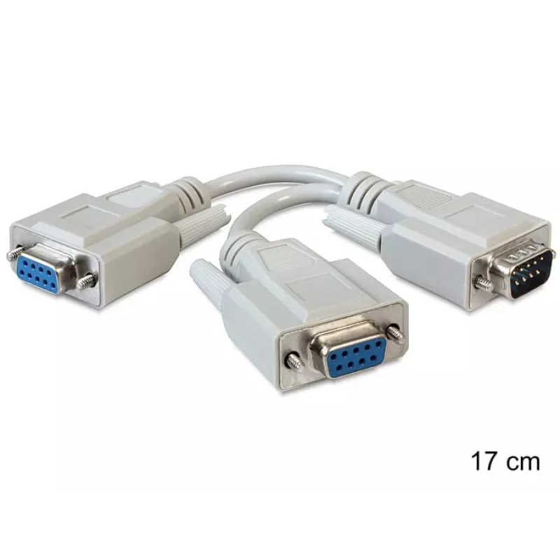 Kabel szeregowy DeLOCK 65403 Beżowy 0.17 m DB-9