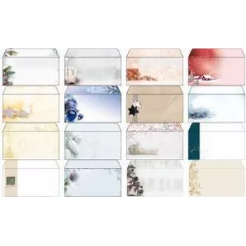 Koperta sigel DU442 Chalet Style DIN długa (DL) bez okienka – opakowanie na listy i kartki
