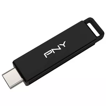 Pendrive PNY Elite-X 64 GB USB Type-C 3.2 Gen 1 (3.1 Gen 1) Czarny (P-FDI64GELTXC-GE)