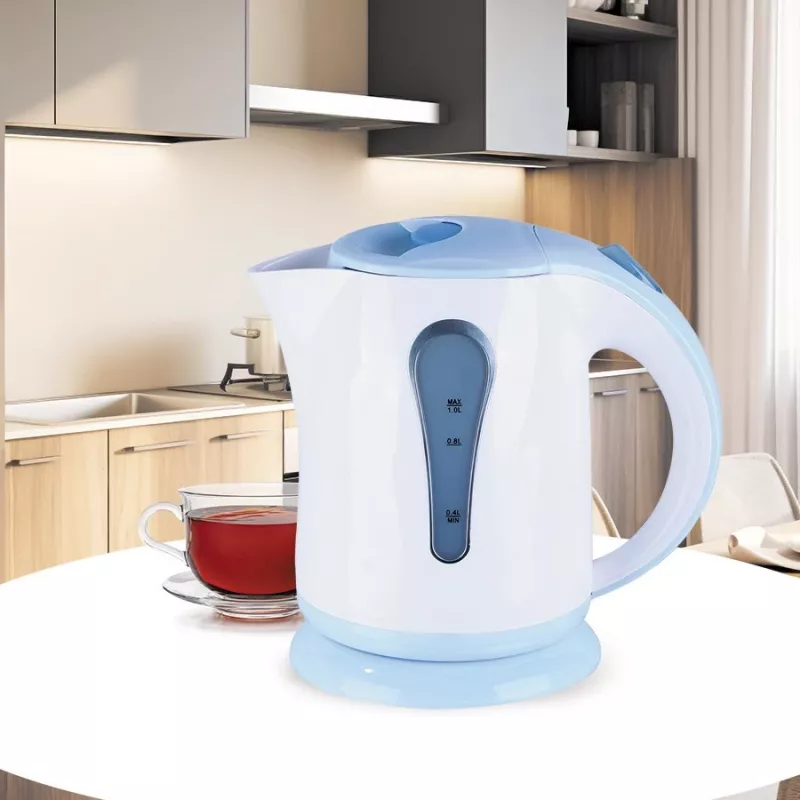 Czajnik elektryczny Maestro MR-028-niebieski, pojemność 1 L, moc 1000 W, niebieski