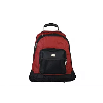 Addison 311015 pokrowiec na notebooka 39,6 cm (15.6″) Plecak Czarny, Bordowy