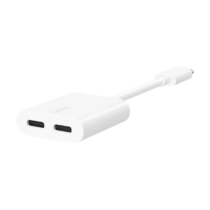 Belkin F7U081BTWH koncentrator interfejsu USB Type-C Biały