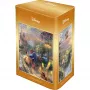 Thomas Kinkade Studios: Disney - Piękna i Bestia w metalowej puszce Nostalgia, Puzzle 500 elementów