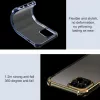 Etui ochronne miękkie Devia do iPhone 12 Pro Max — wstrząsoodporne, złote