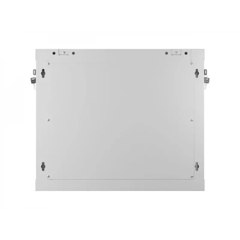 Szafa rack do montażu naściennego 19 inch 9U 600x450, szara, drzwi perforowane