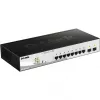 D-Link DGS-1210-10P Zarządzany przełącznik L2 Gigabit Ethernet (10/100/1000) Power over Ethernet (PoE) 1U Czarny