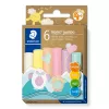 Modelina Staedtler Noris Jumbo Pastel 842P C6 — miękka, łatwa do formowania, mieszanka pastelowych kolorów