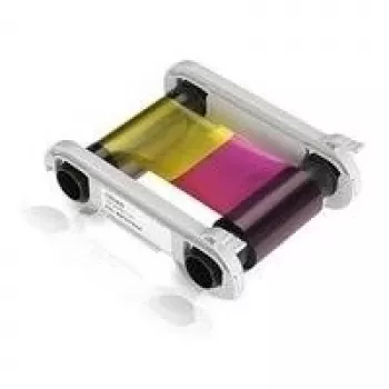 Evolis High Trust YMCKO Color Ribbon - Taśma - 1 x Kolor (cyjan, magenta, żółty, czarny na bazie żywicy, przezroczysta nakładka) - 250 kart (R5F005EAA)