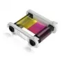 Evolis High Trust YMCKO Color Ribbon - Taśma - 1 x Kolor (cyjan, magenta, żółty, czarny na bazie żywicy, przezroczysta nakładka) - 250 kart (R5F005EAA)