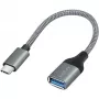 LogiLink USB 3.2 Gen1 adapter Type-C M na USB-A F OTG aluminiowy 0,15 m