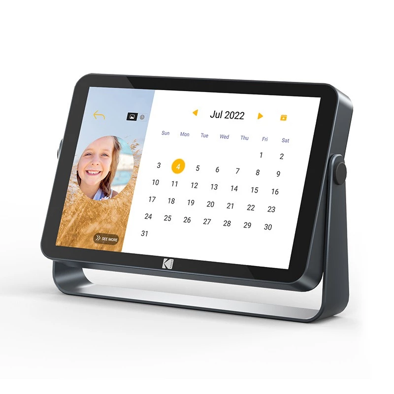 Kamera WiFi Kodak RWF-109V smoky gray — wewnętrzna kamera bezpieczeństwa Wi‑Fi, kompaktowy design