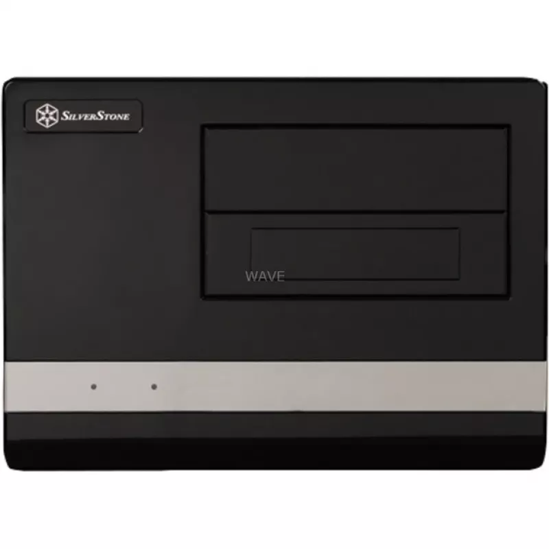 Obudowa PC SILVERSTONE SG02-F Small Form Factor SFF Micro ATX, 2x3.5 cala zatoki, USB 3.0, Czarna