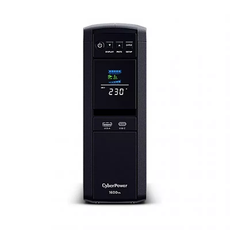 CyberPower CP1600EIPFCLCD zasilacz awaryjny (UPS) Line-Interactive 1,6 kVA 1000 W 6 gniazd AC