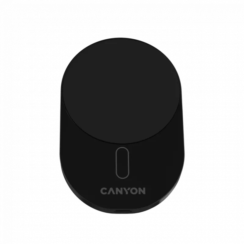 Bezprzewodowa ładowarka samochodowa CANYON OnGrip 105 15W Qi2 Wireless Czarny