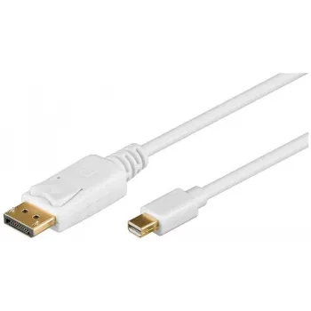 Wentronic Goobay Przewód adaptera DisplayPort na mini DisplayPort 1.2, 1 m - Wtyk Mini DisplayPort > Wtyk DisplayPort (52858)