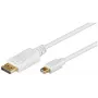 Wentronic Goobay Przewód adaptera DisplayPort na mini DisplayPort 1.2, 1 m - Wtyk Mini DisplayPort > Wtyk DisplayPort (52858)