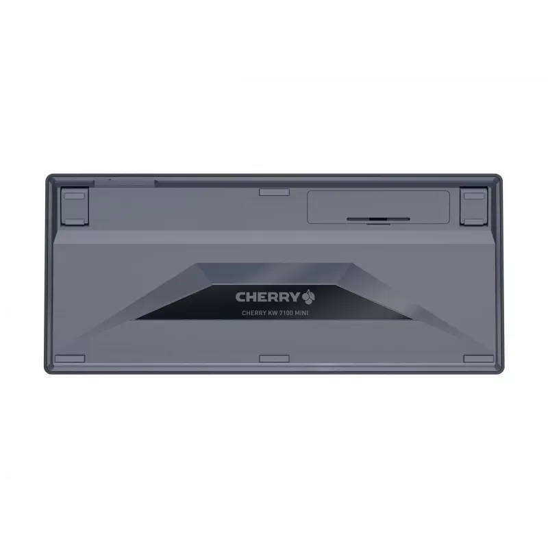 Klawiatura Bluetooth CHERRY KW 7100 MINI BT QWERTZ Swiss niebieska bezprzewodowa