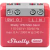Shelly 1PM Mini Gen4 2-pak — Inteligentny przekaźnik Shelly Wi-Fi z pomiarem mocy, kompaktowa forma modułu/DIN