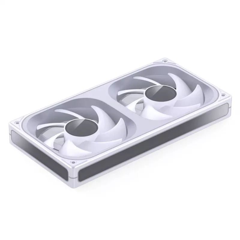 JONSBO ZB-240W 2x120mm ARGB PWM Wentylatory obudowy - Biały