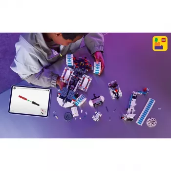 LEGO Technic 42211 Lunar Outpost Moon Rover – zabawka konstrukcyjna, 1082 szt., budowa modułowa, 130×310×190 mm