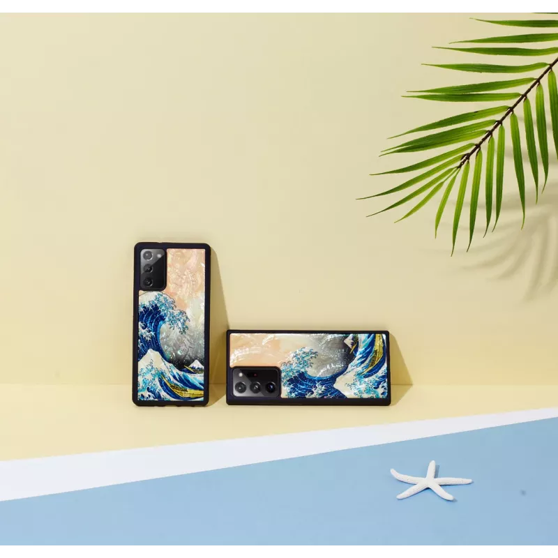 Etui ochronne iKins do Samsung Galaxy Note 20 Ultra z motywem wielkiej fali