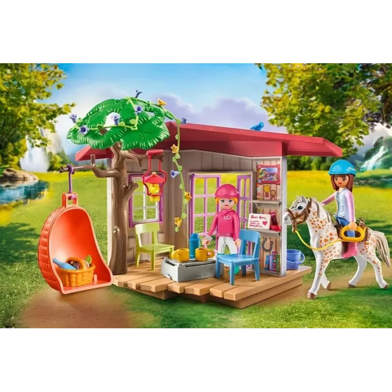 Zestaw figurek Konie 71638 Horse Fans Clubhouse