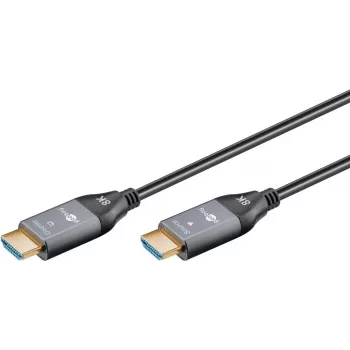 Goobay 76277 HDMI Typ A Standard 3D 48 Gbit/s - Kabel - Cyfrowy/Wyświetlacz/Wideo (76277)