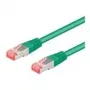 Kabel sieciowy Goobay 1.5m CAT6a-150 Zielony