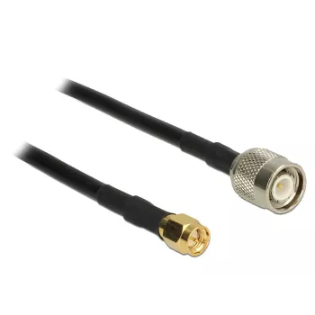 Kabel koncentryczny DeLOCK 89498 TNC SMA CFD200 10 m czarny