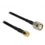 Kabel koncentryczny DeLOCK 89498 TNC SMA CFD200 10 m czarny